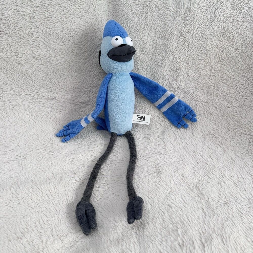 Regular Show Mordecai Pullstring Talking 16" Plush Not Working 2012 Cartoon Net